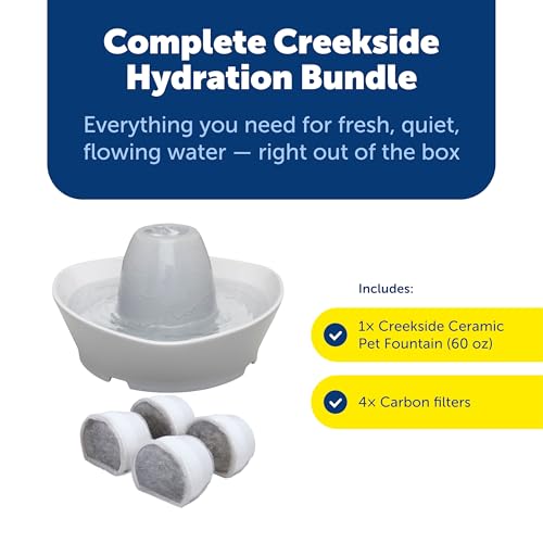 Creekside Ceramic Pet Fountain