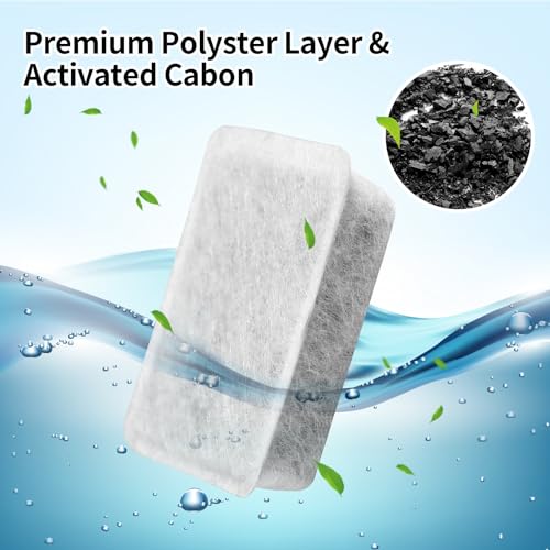 Pet Fountain Charcoal Water Filter Replacement (18 Count)