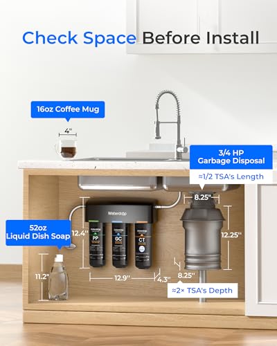 TSA 8 Layer Under Sink Water Filter System