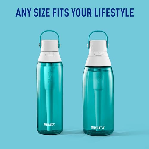 Hard Sided Plastic Premium Filtering Water Bottle