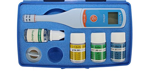 SX620 pH Pen Tester Kit with 0.01 pH Accuracy