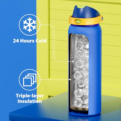 40 oz Insulated Water Bottle for Men