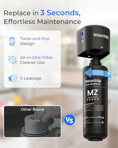 RF10 MZ Water Filter Replacement for Waterdrop 10UB