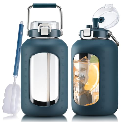 Large Glass Water Bottle