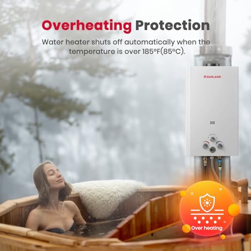 16L Outdoor Tankless Water Heater Propane