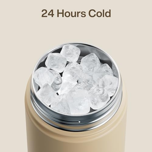 Insulated Water Bottle with Straw Stainless Steel Water Bottle