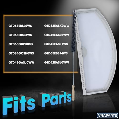 For GE Dryer GTD42GASJWW GTX22GASK0WW GTD45EASJ0WS GTD65EBSJ3WS Lint Filter