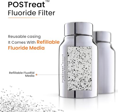 4.25G Water Filter System with 2 Fluoride Filters & Spigot