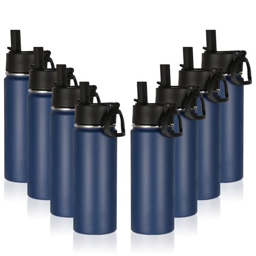16 OZ Kids Water Bottle Bulk 8 Pack (8 Count)