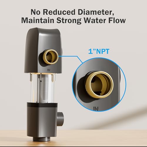 Spin Down Sediment Water Filter
