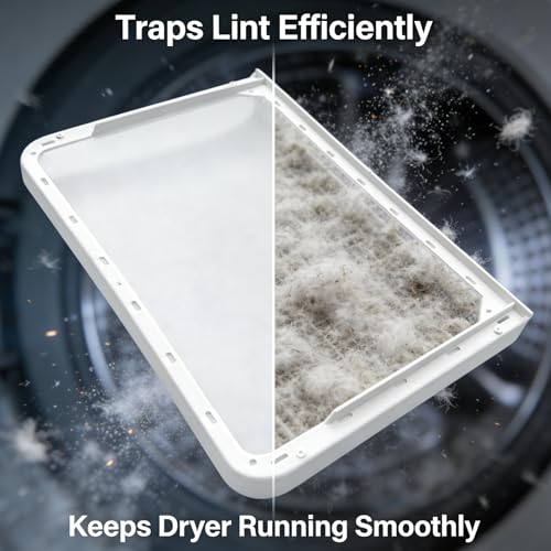 33001808 Dryer Lint Filter Screen Compatible with Whirlpool Maytag Dryer