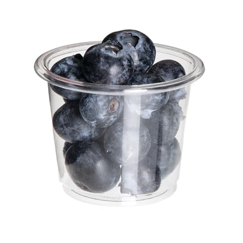 Compostable Clear PLA Plastic 1oz Small Portion Cups (5000 Count)