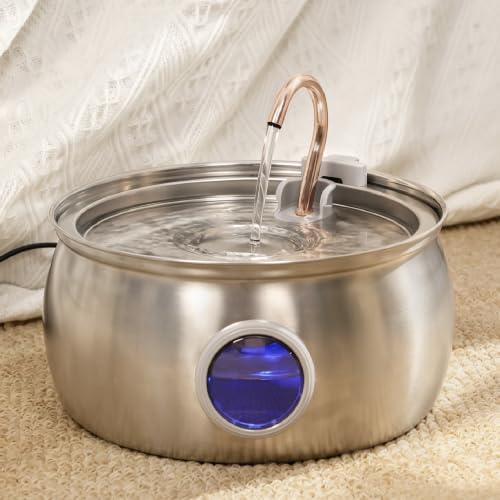 Cat Water Fountain Stainless Steel (135 Fl Oz)