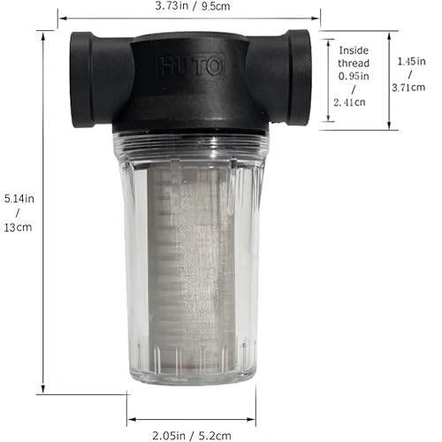 Water Pump Strainer Filter Inlet for High Pressure Washer