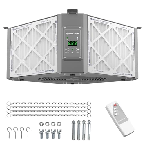 360 Degree Intake Air Filtration System for Woodworking (1350 CFM)