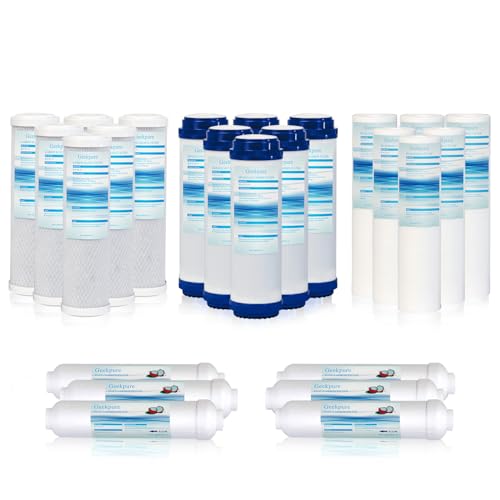 Universal Compatible Reverse Osmosis Filter Replacement Set (24 Count)