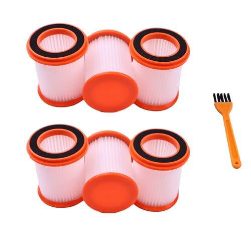 6pcs Filter and 1pc Brush for TMA T120 T121 T151 T150 T220 (7 Count)