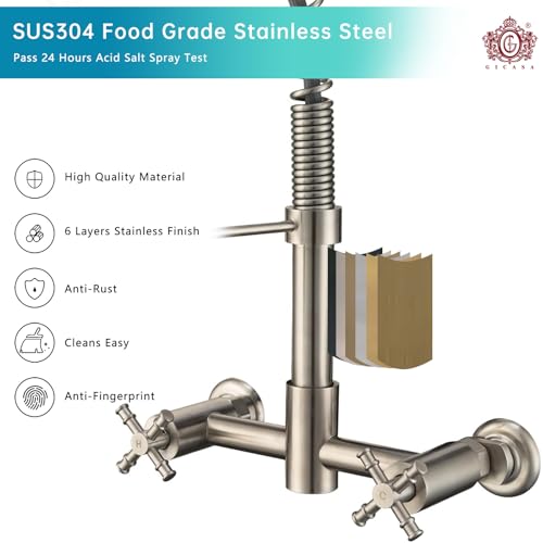 Wall Mount Kitchen Faucet