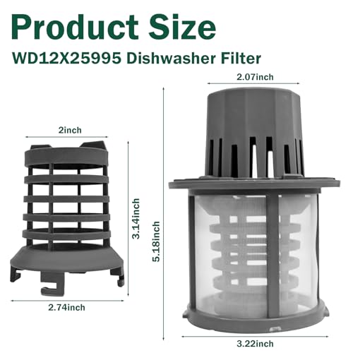 WD12X25995 Ultra Fine Filter & Basket Assembly