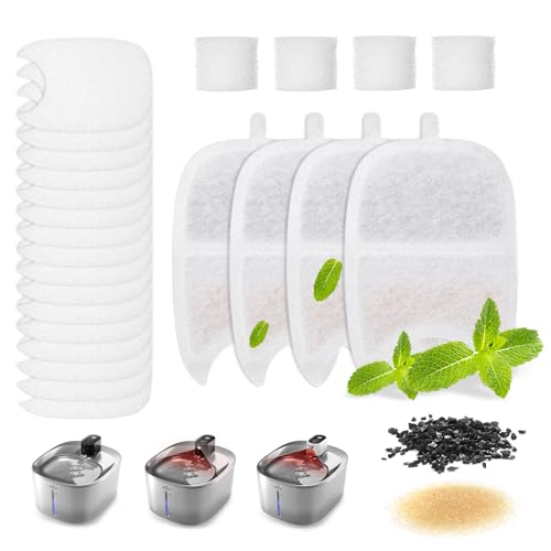 Water Fountain Filters Kits for Runway Stainless Steel Cat Water Fountain