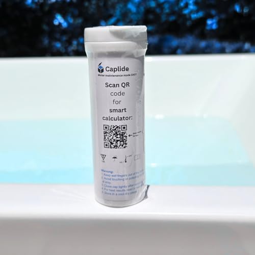 4-in-1 Cold Plunge Comprenhensive Water Quality Test Strips, Smart QR Code Testing. 100 Test-Strips (30 Strips)