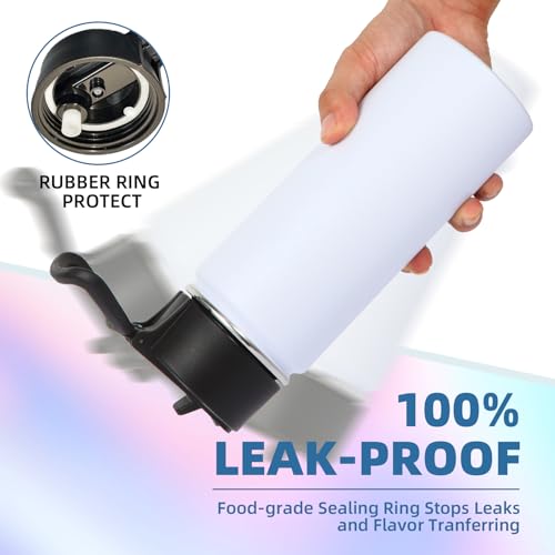 16 OZ Kids Water Bottle Bulk 8 Pack (8 Count)