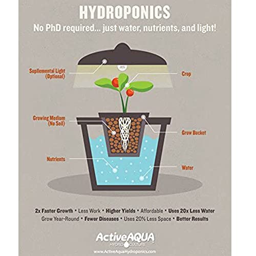 Active Aqua Submersible Water Pump High Performance Magnetic Drive for Hydroponics Aquariums and Fountains Reliable Water Flow and Oxygenation in Multiple Gallons Per Hour Sizes