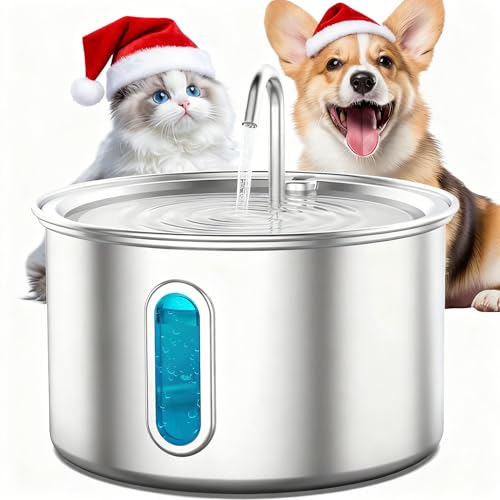 Stainless Steel Cat Water Fountain