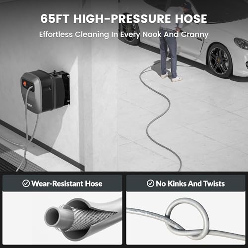 Grandfalls Retractable Wall Mount Pressure Washer G20