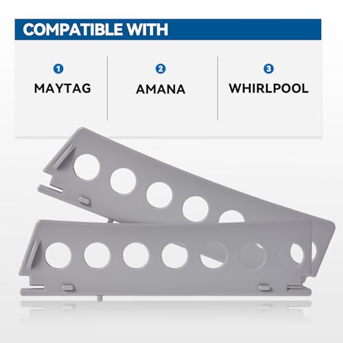 2 pack W11156832 Dryer Lint Screen Door Compatible with Whirlpool