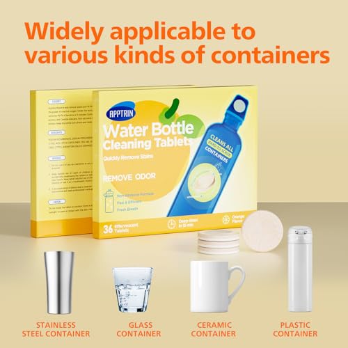 Water Bottle Cleaning Tablets (36 Count)