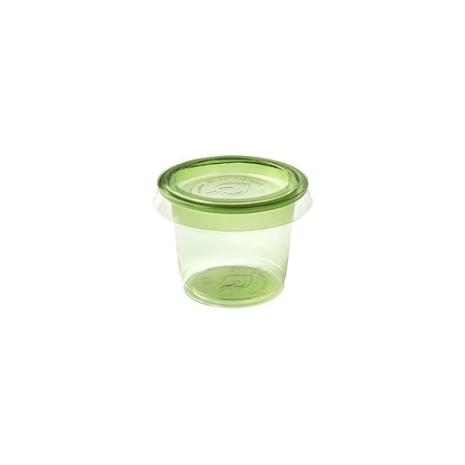 ECO PRODUCTS Compostable 1oz Small Portion Cups, Case of 5000, Veridian Clear Green Plant-Based PLA Plastic, Cold Food Containers, Lid Sold Separately, ASTM Compliant, BPI-Certified