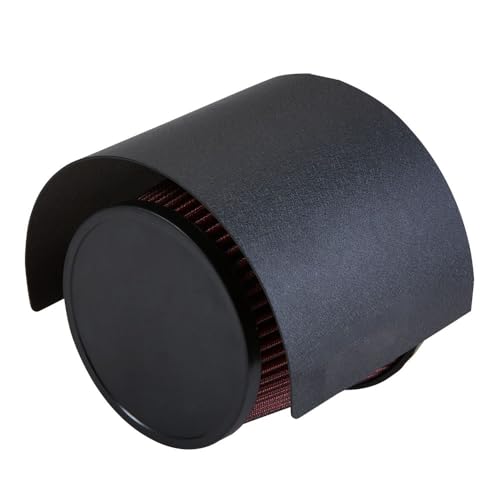 Universal Steel Air Filter Heat Shield Cover Burning Air Intake Filter Cover for 2.5