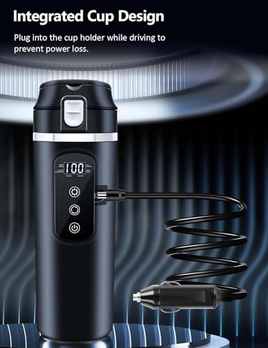 Smart Car Travel Electric Kettle 13.5oz