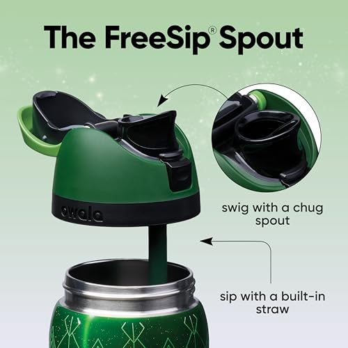Wicked FreeSip Stainless Steel Water Bottle 32 oz Elphaba