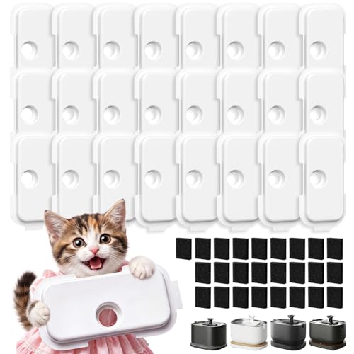 Replacement Filters for PETLIBRO Dockstream Cat Water Fountain PLWF106 (25 Count)