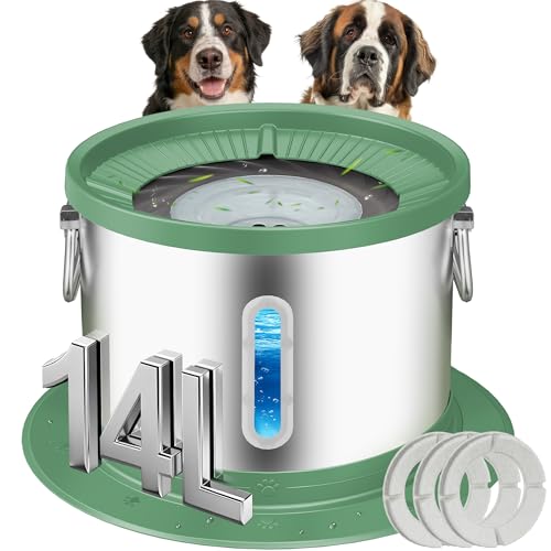 14L No Spill Dog Water Bowl (5 Pound)