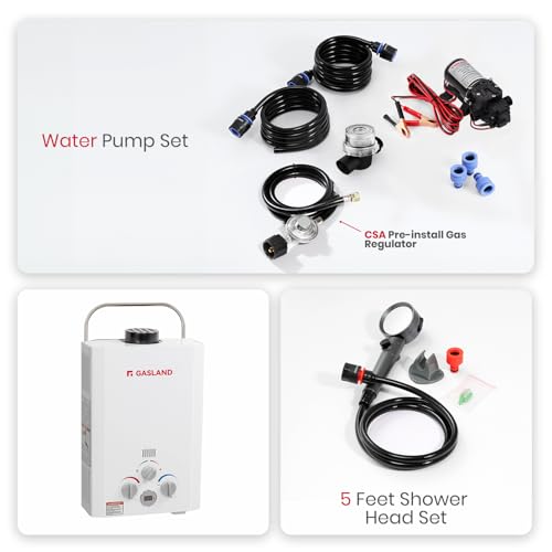 Portable Water Heater with Pump