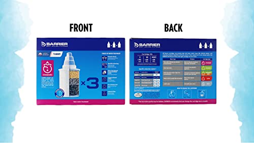 Barrier Filter Replacement Cartridges (3 Count)