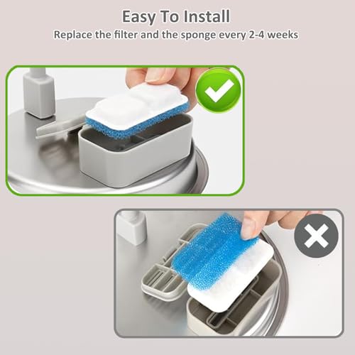 Pet Fountain Filters Fit for oneisall PWF (40 Count)