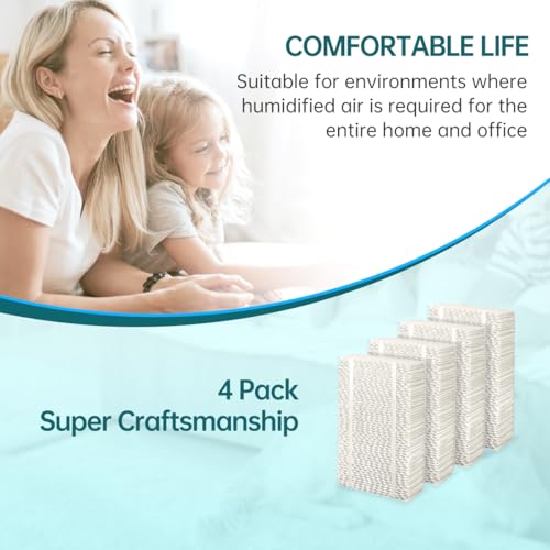 HDC411 Replacement Wicking Humidifier Filter Compatible with AIRCARE Humidifier HDC3120DCN TE3140DSLV (3.44 Count)