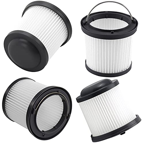 PVF110 Replacement Filter for Black and Decker Handheld Pivot Vacuum (4 Count)
