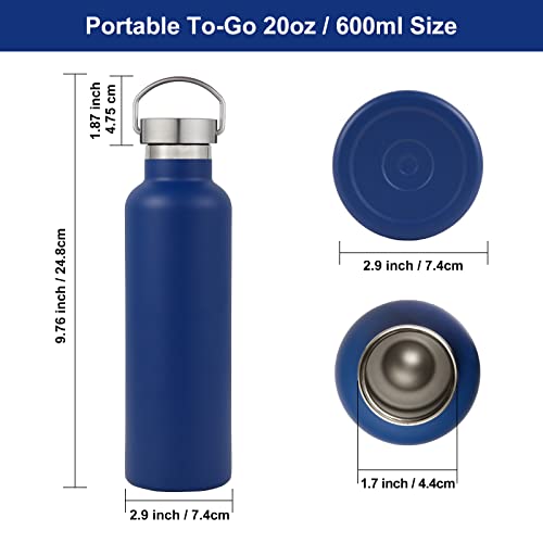 20 oz Insulated Water Bottles (8 Count)