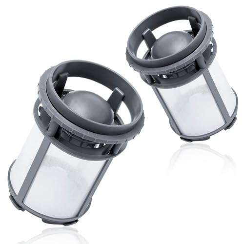 W10872845 Dishwasher Pump Filter Cup Replacement for Whirlpool KitchenAid (2 Count)