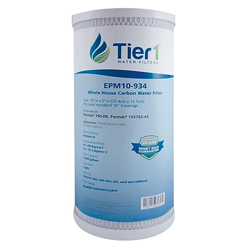 10 Micron 4.5" × 10" Carbon Block Water Filter