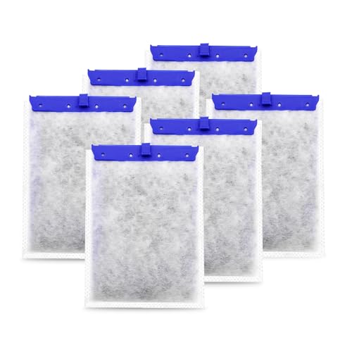 6 Pack Aquarium Filter Cartridge Compatible Whisper Power Filters (6 Count)