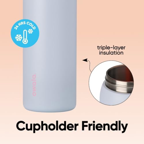 FreeSip Stainless Steel Water Bottle 32 oz Beach House