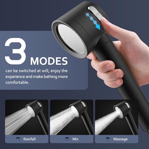 Filtered Shower Head with Handheld