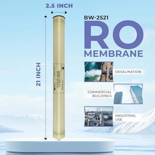 BW 2521 Reverse Osmosis Brackish Water Membrane 2.5" x 21"
