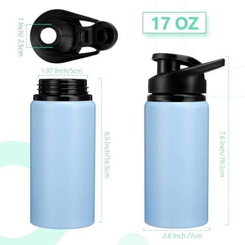 Aluminum Water Bottle Bulk (18 Count)